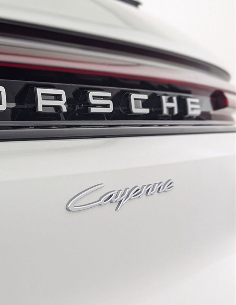 Logo Cayenne E3 II silver