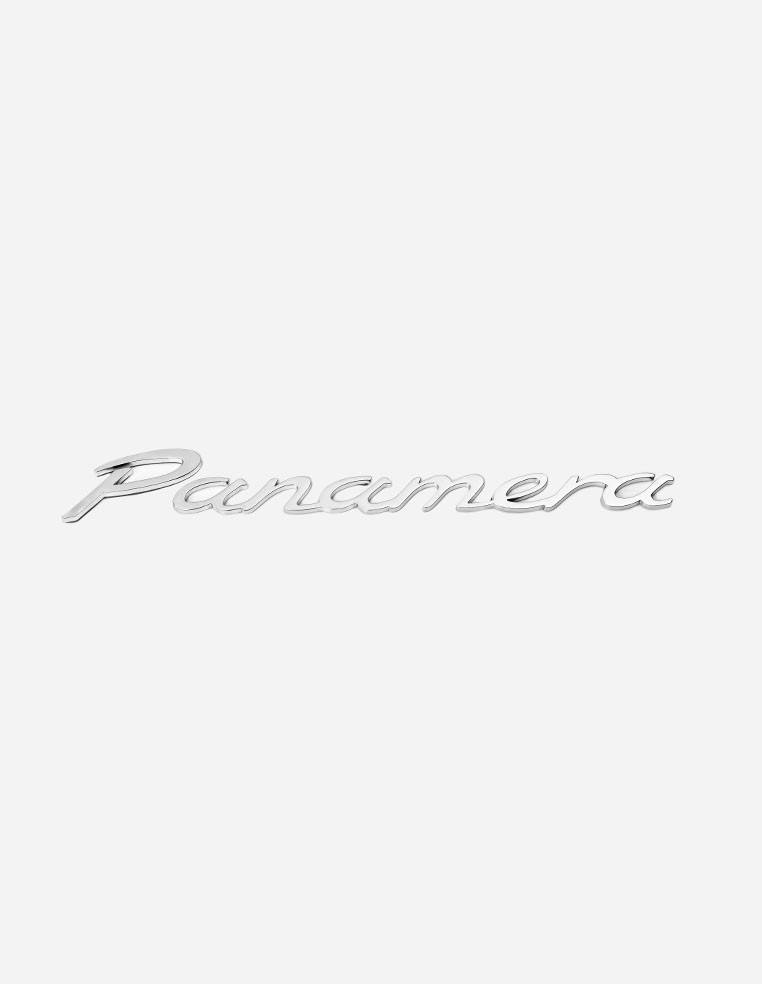 Panamera lettering 2