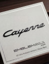 Cayenne lettering