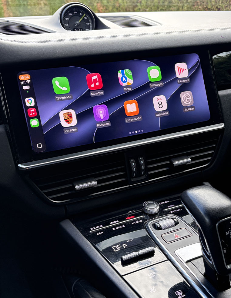 Activation CarPlay / Android Auto sans fil et en plein écran (Fullscreen)