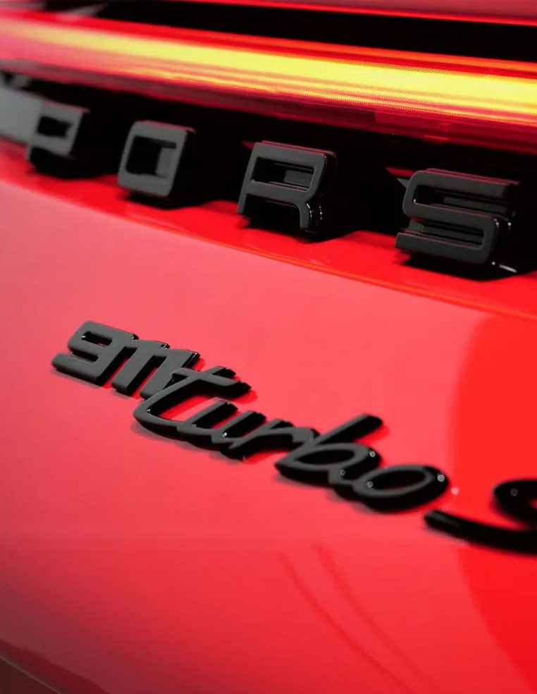 911 Turbo (992) Lettering