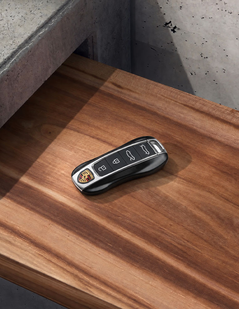 Accessoire Porsche Cayenne Panamera 911 coque de clé noire